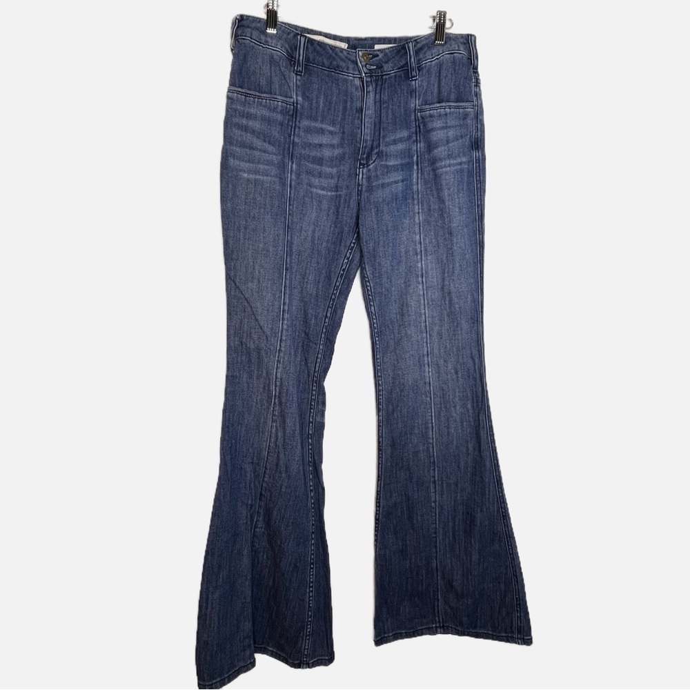 Pilcro | Ultra High Rise Flare Jeans - Picture 2 of 9